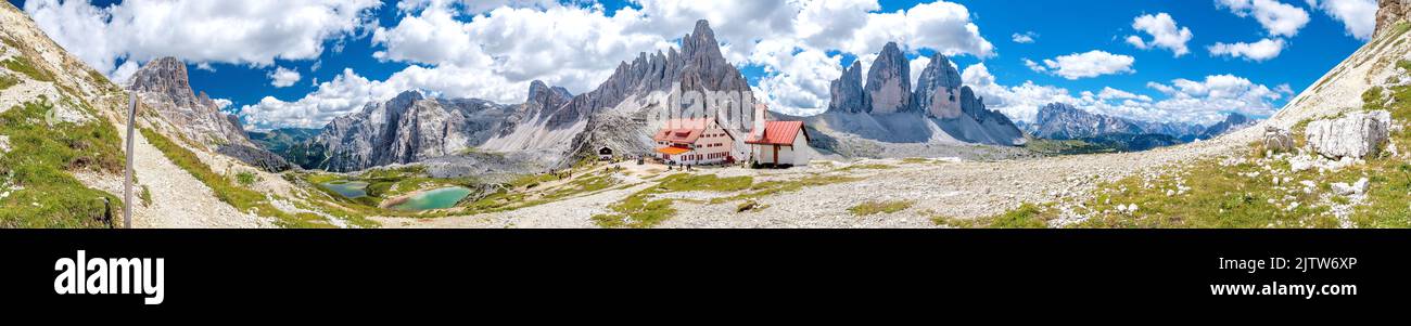 Drei zinnen hütte berg -Fotos und -Bildmaterial in hoher Auflösung – Alamy