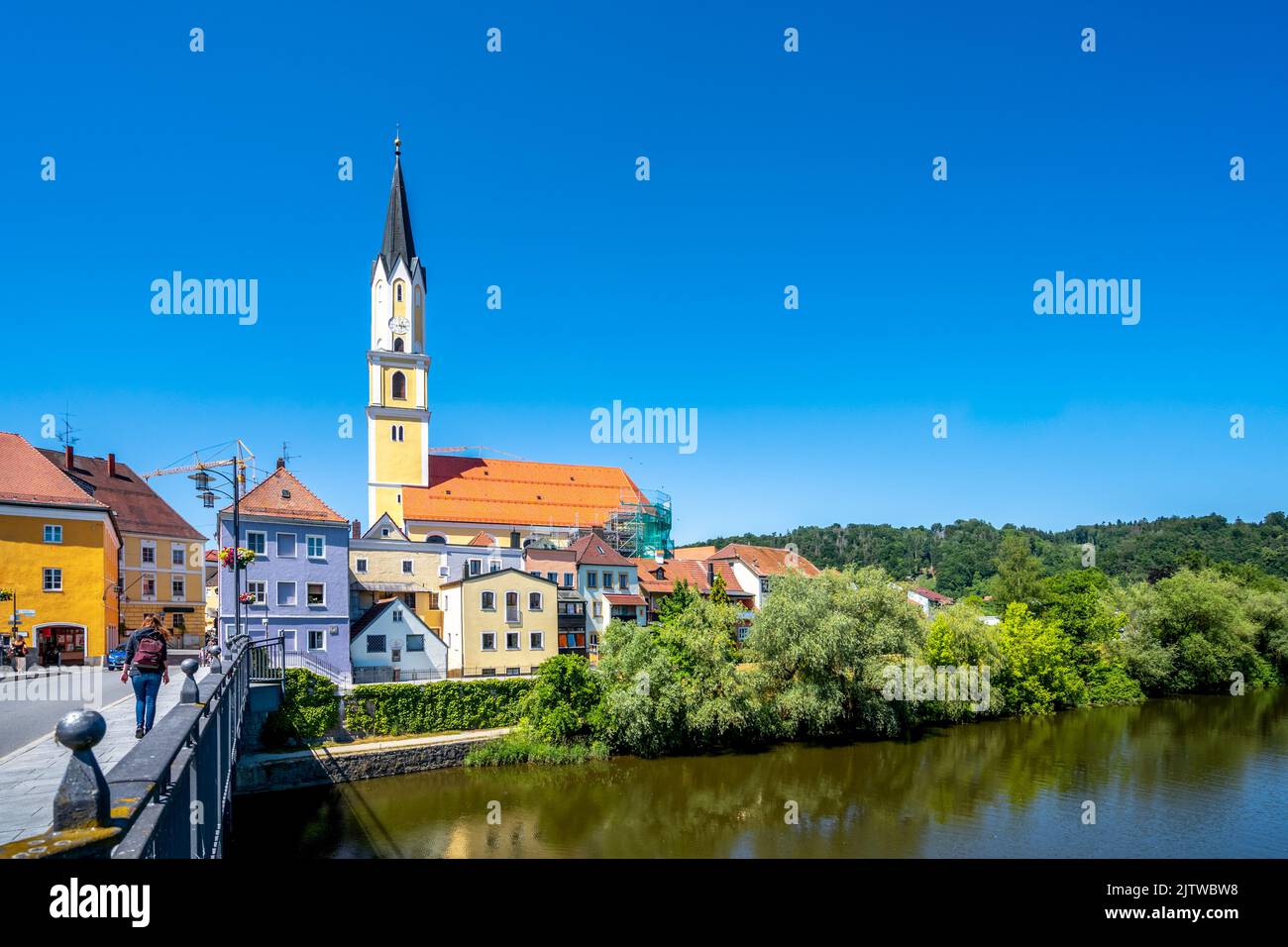 Vilshofen an der Donau, Bayern, Deutschland Stockfoto