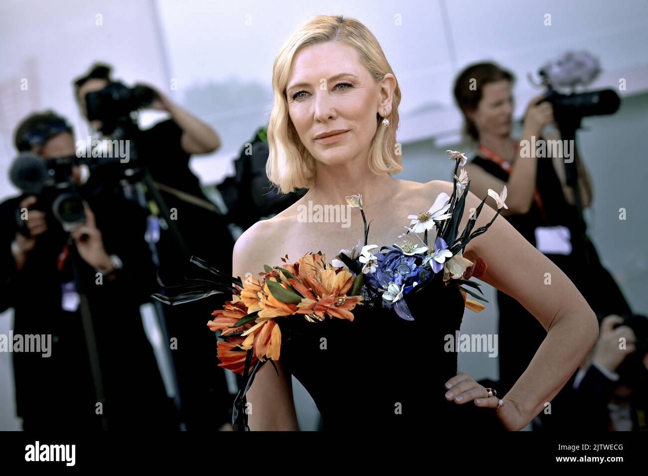 Venedig, Italien. 01. September 2022. Cate Blanchett nimmt am 1. September 79. 2022 in Venedig, Italien, am roten Teppich „Tar“ Teil. Foto von Rocco Spaziani/UPI Credit: UPI/Alamy Live News Stockfoto