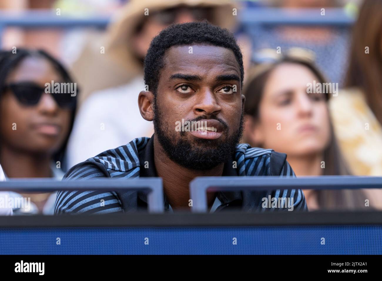 New York, NY - 1. September 2022: Jozy Altidore nimmt am US Open Championships-Spiel zwischen IGA Swiatek aus Polen und Sloane Stephens aus den USA im Billie Jean King National Tennis Center Teil Stockfoto