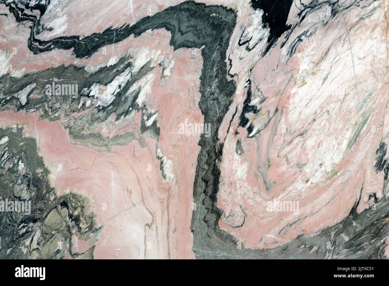 Polnischer Marmor mit Adern. Dieses Foto wurde in Vila Viçosa, Portugal, aufgenommen. Stockfoto