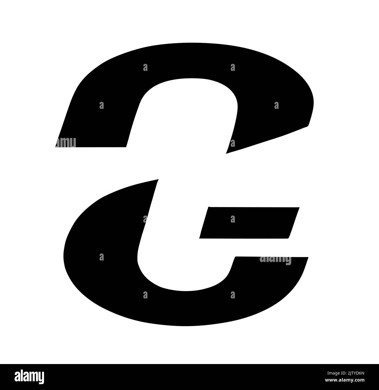 Ein Logo-Design für Unternehmen und Medien, Unternehmen und Marken Stock Vektor