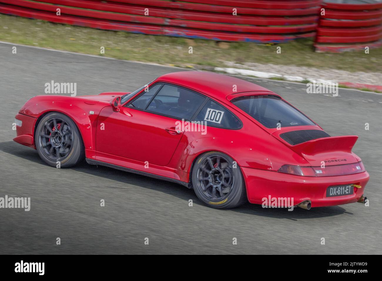 rencontre porsche sur le Circuit de vitesse d'Abbeville, porsche 911.993, panamera, carrera, gts. Stockfoto