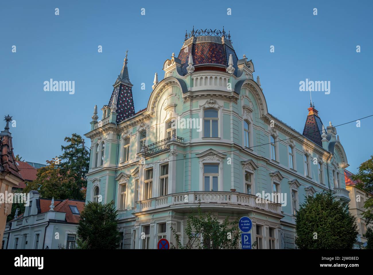 Klassisches Architekturgebäude - Bratislava, Slowakei Stockfoto