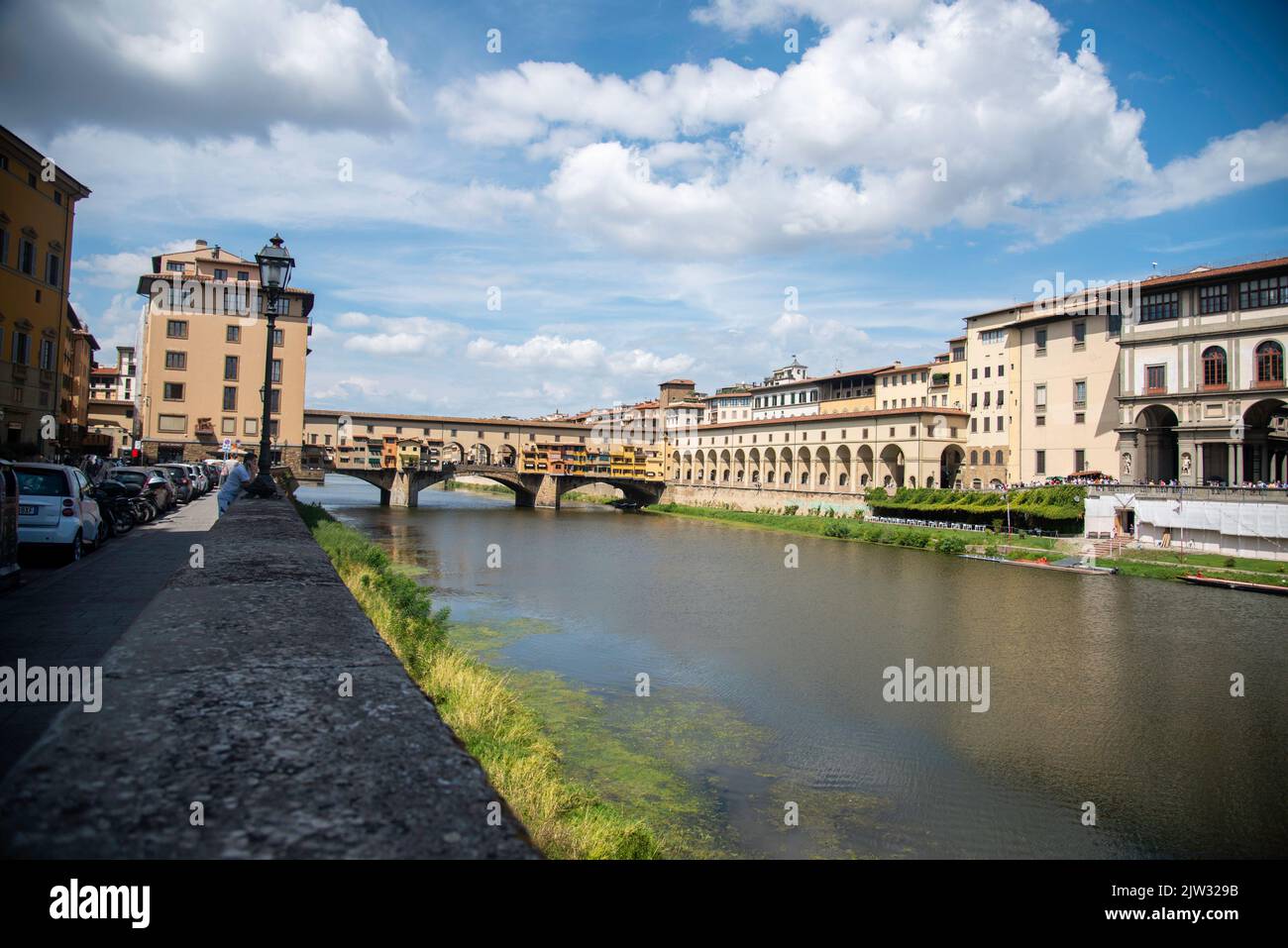 Florencia Italia 01/09/2022 / Reportaje de Florencia sus puentes catedrales panorámicas de la ciudad Stockfoto