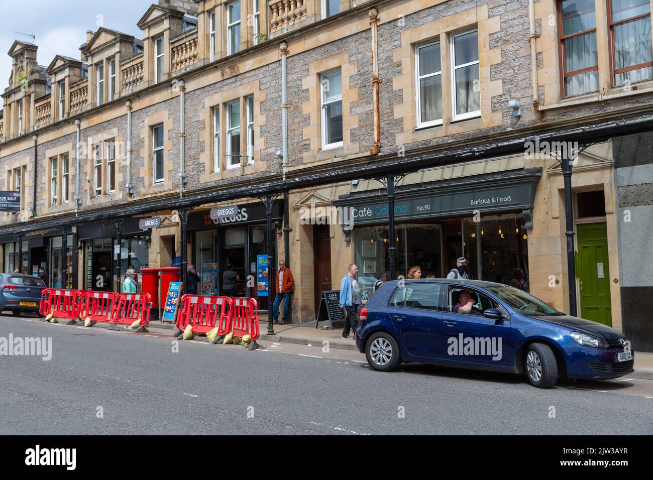 Pitlochry, Schottland Stockfoto