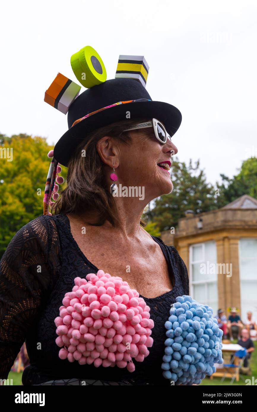 Bridport dorset gro britannien 3 september 2022 eine vielzahl von