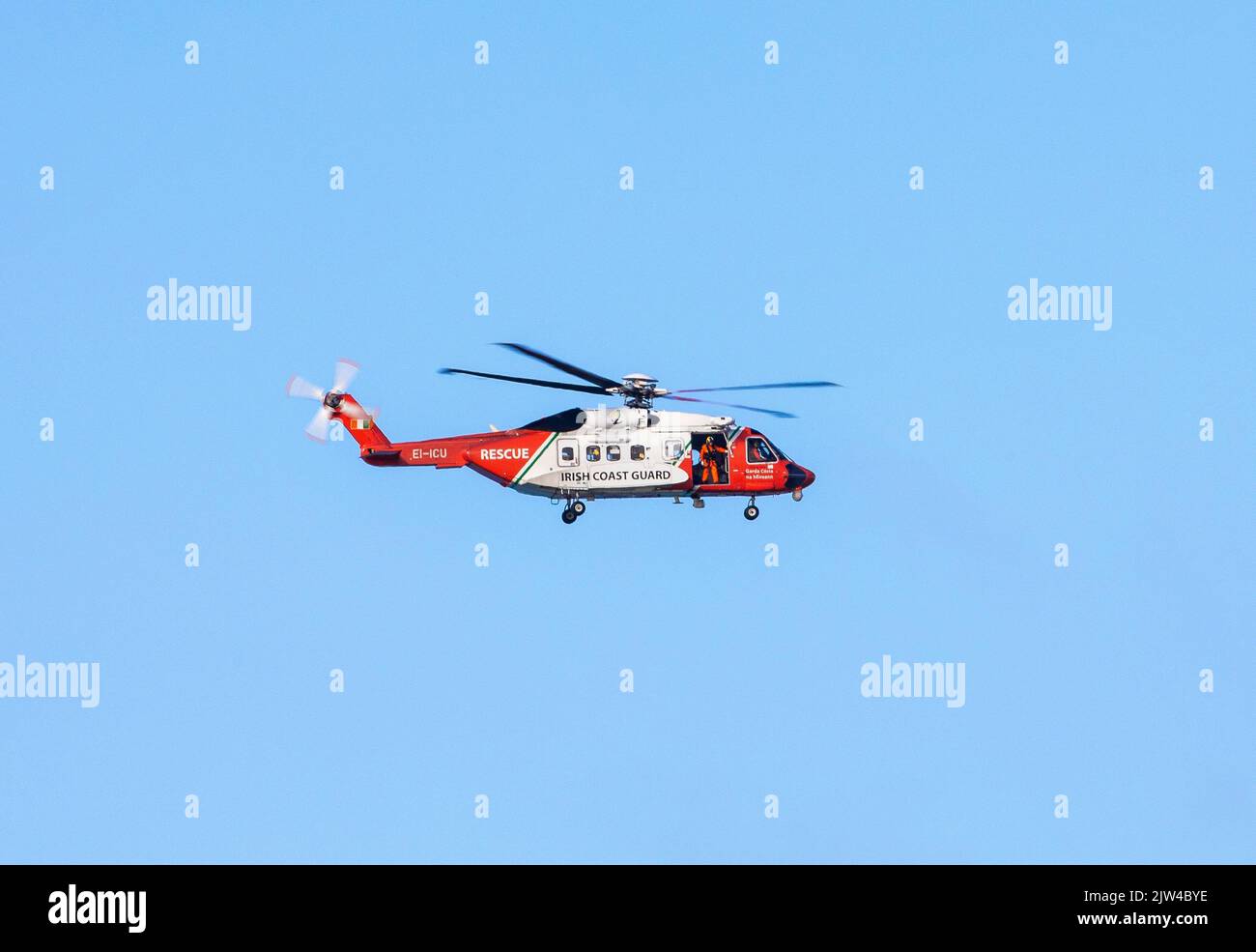 SAR-Hubschrauber Stockfoto