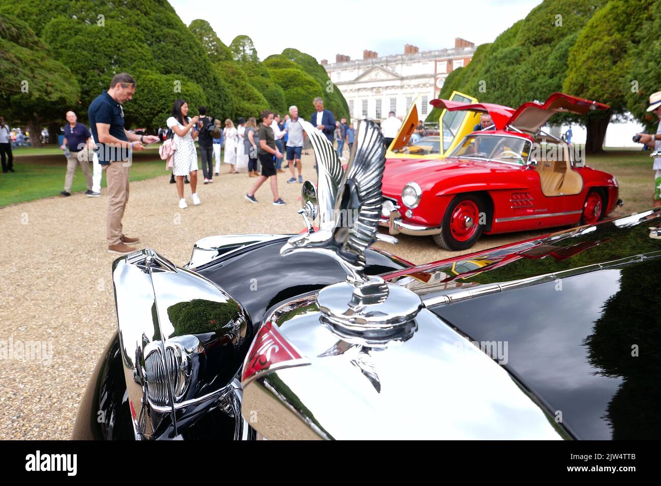 Der Concours of Elegance brachte erneut eine Auswahl von 60