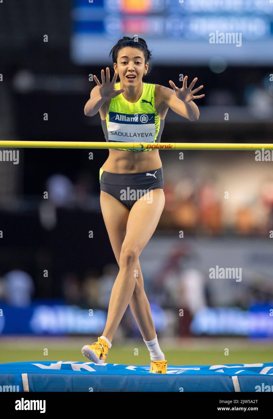 Safina Sadullayeva aus Usbekistan, die beim Allianz Memorial Van Damme