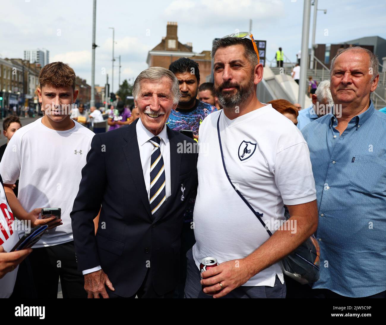 London, England, 3.. September 2022. Cliff Jones während des Spiels der Premier League im Tottenham Hotspur Stadium, London. Bildnachweis sollte lauten: David Klein / Sportimage Stockfoto