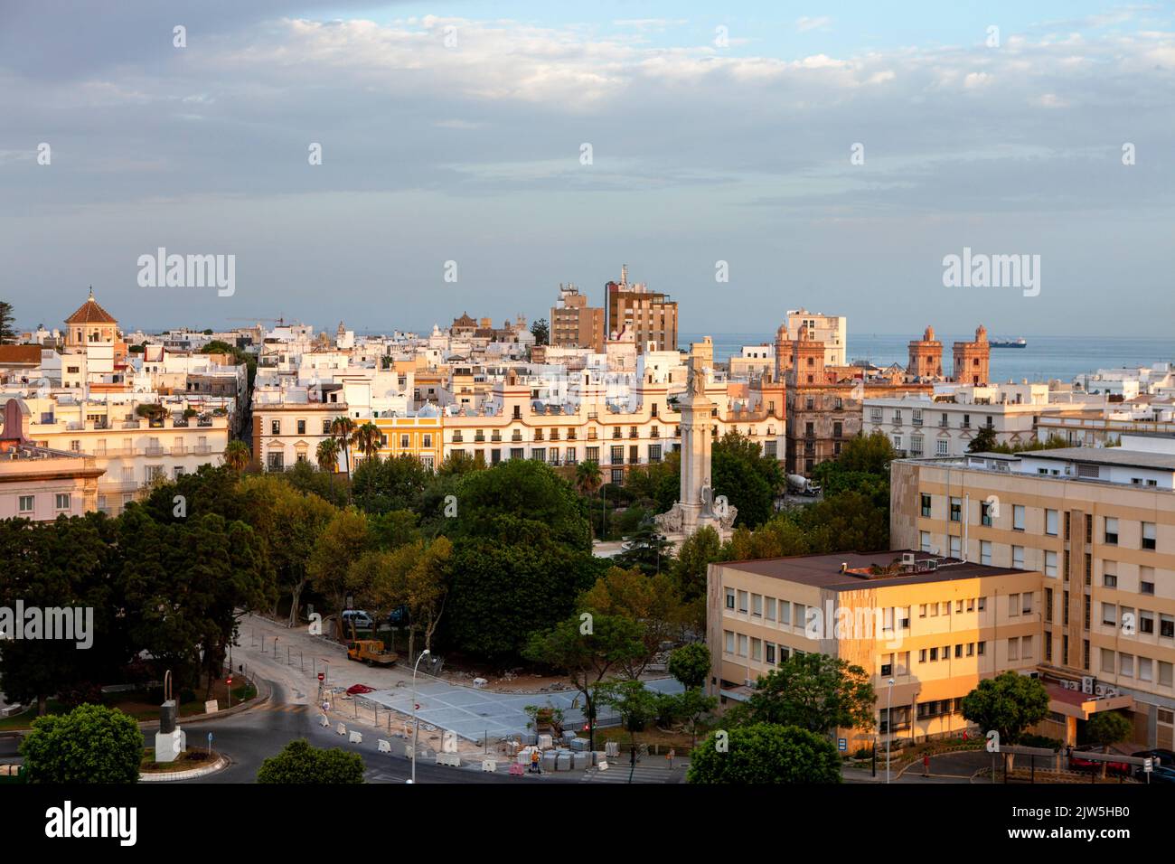 Cádiz eine Stadt und ein Hafen im Südwesten Spaniens Stockfoto