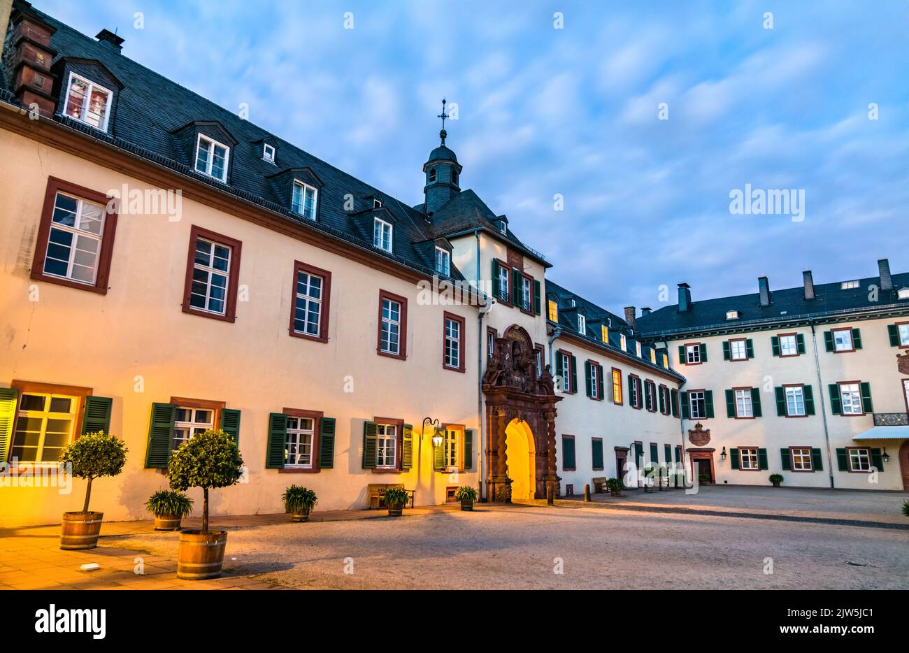 Schloss Bad Homburg bei Frankfurt in Hessen Stockfoto