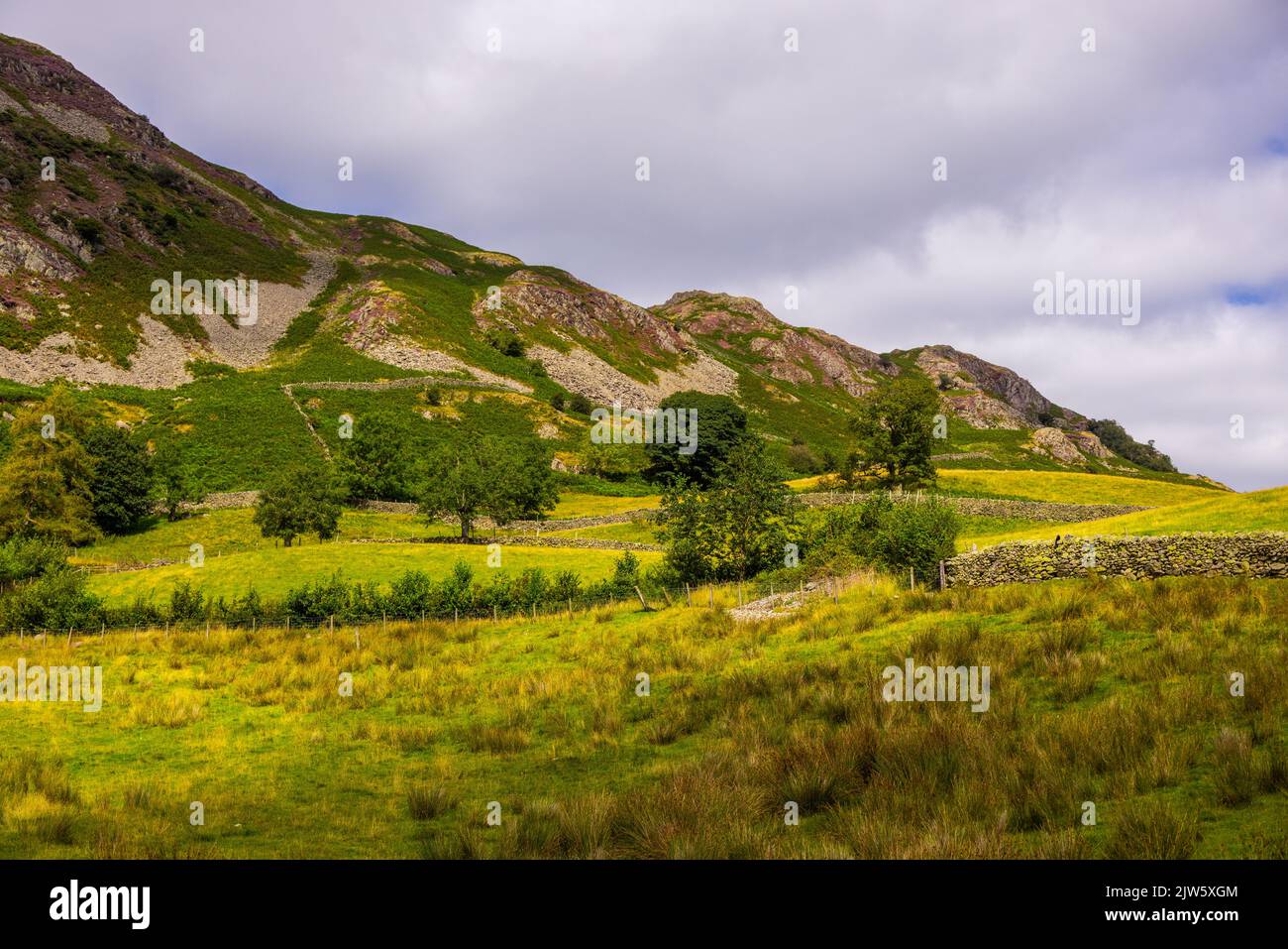 Atemberaubende Landschaft und Natur des Lake District National Park Stockfoto