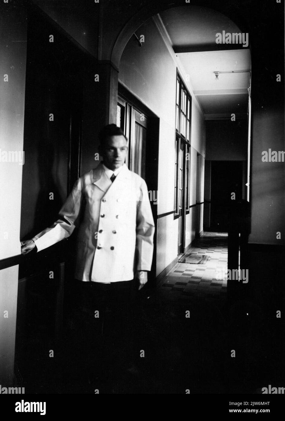 Bild eines Gesundheitsbrüders des städtischen medizinischen Dienstes in Utrecht. Stockfoto