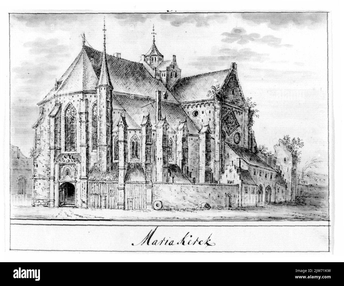 Mariakerck Stockfoto