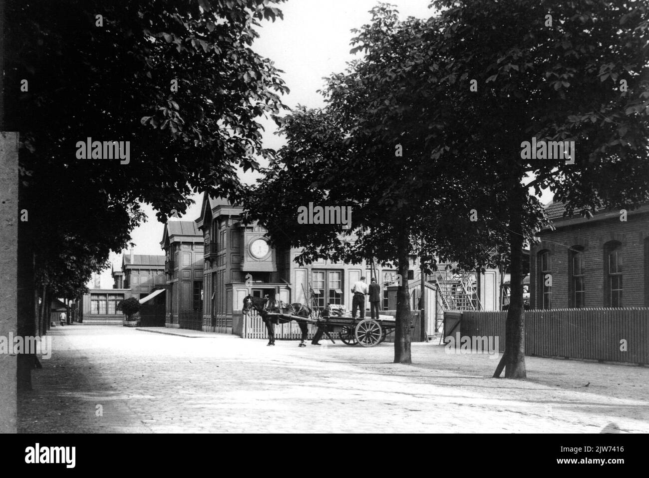 Blick auf den SS-Bahnhof Venlo in Venlo. Stockfoto