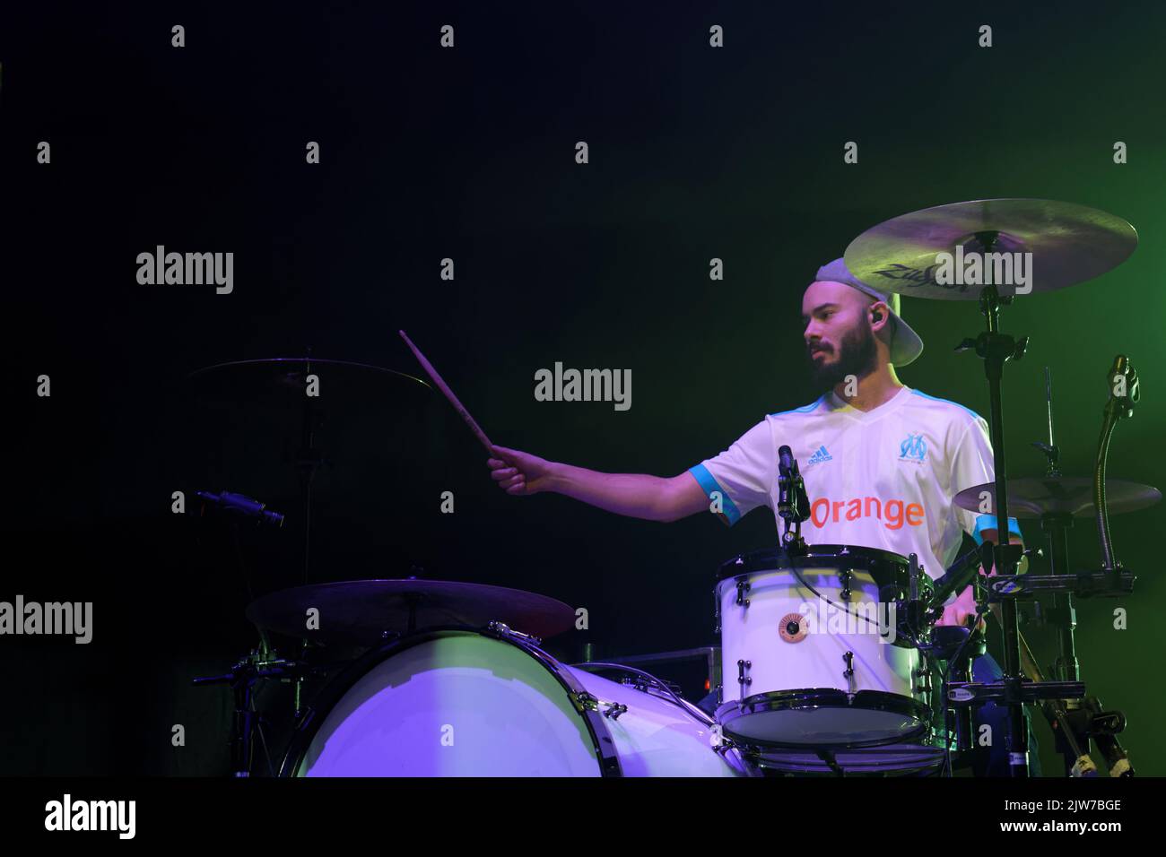 ALB Dome, Marseille, FRANKREICH, 09/02/2018 Florent 'MrCrash' B. Stockfoto