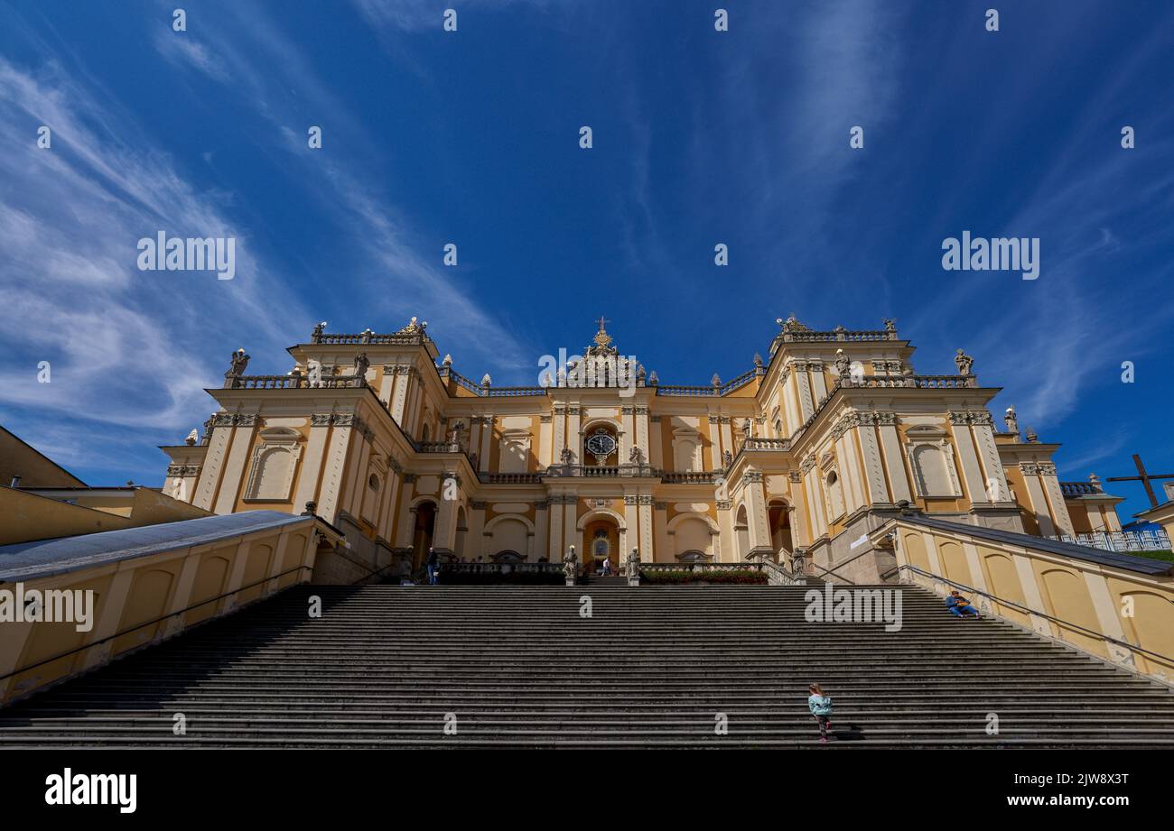 Wambierzyce Heiligtum Schrein barocke Basilika Niederschlesien Polen Stockfoto