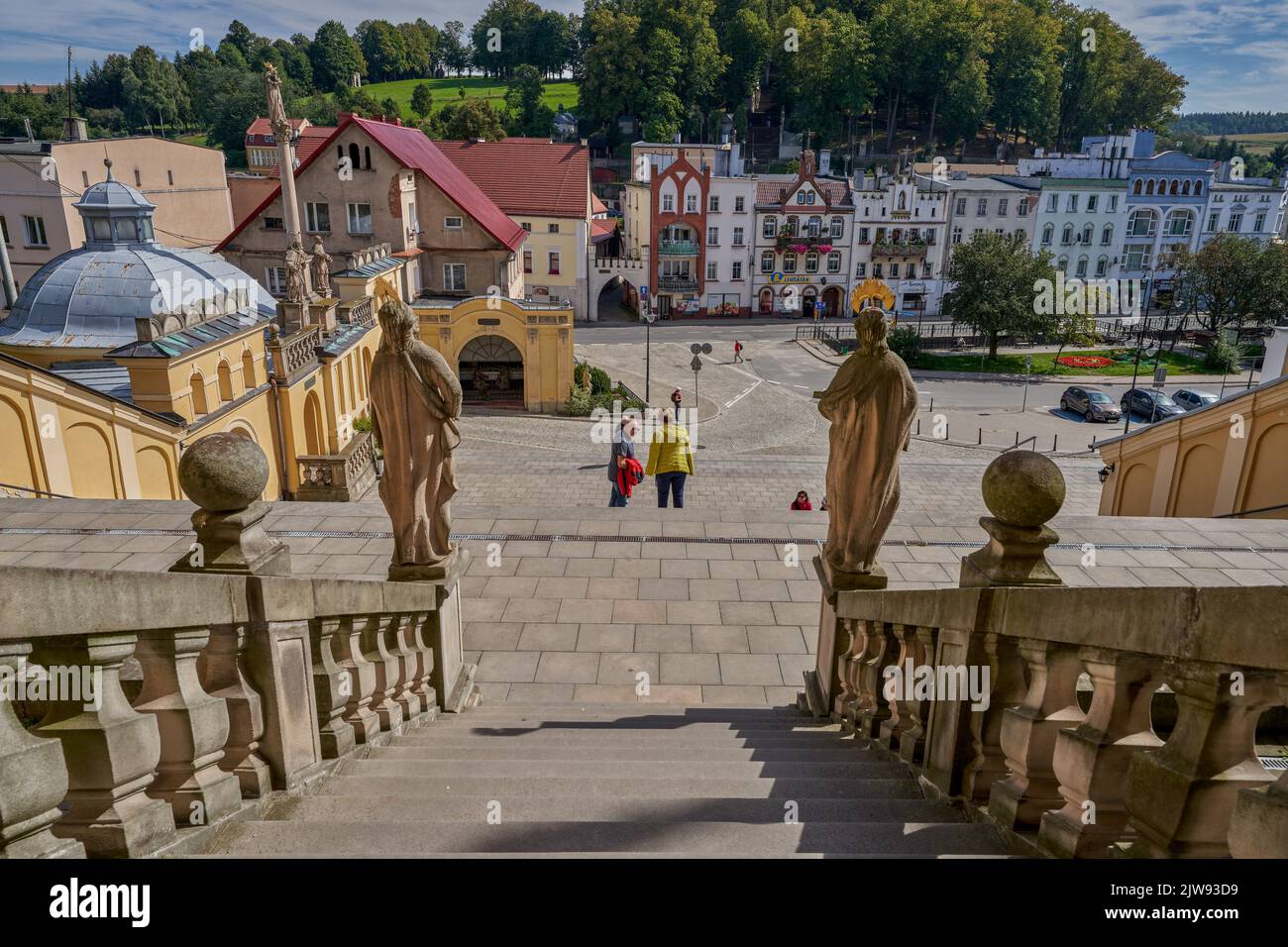 Wambierzyce Heiligtum Schrein barocke Basilika Niederschlesien Polen Stockfoto