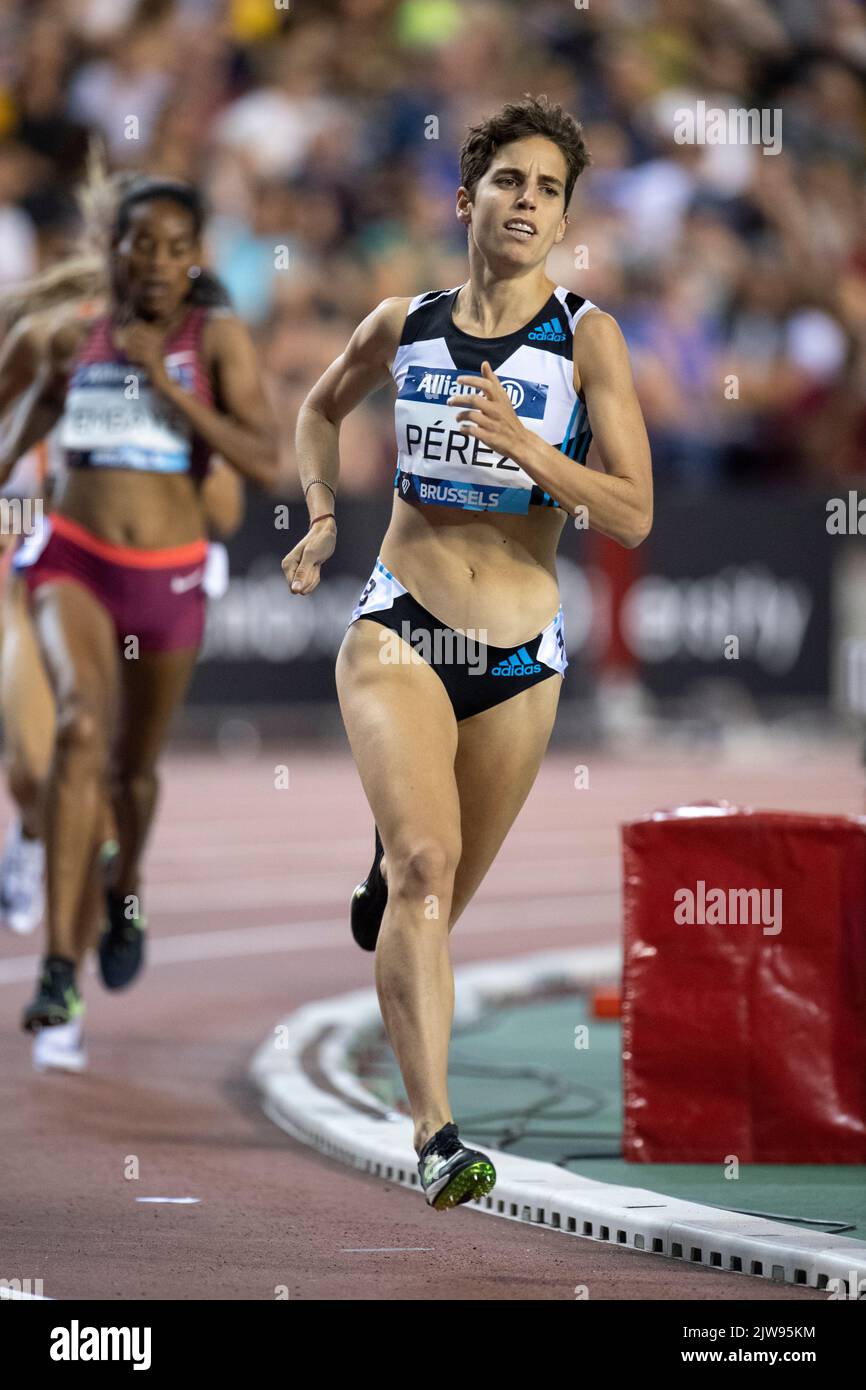 Marta Perez aus Spanien, die während des Allianz Memorial Van Damme