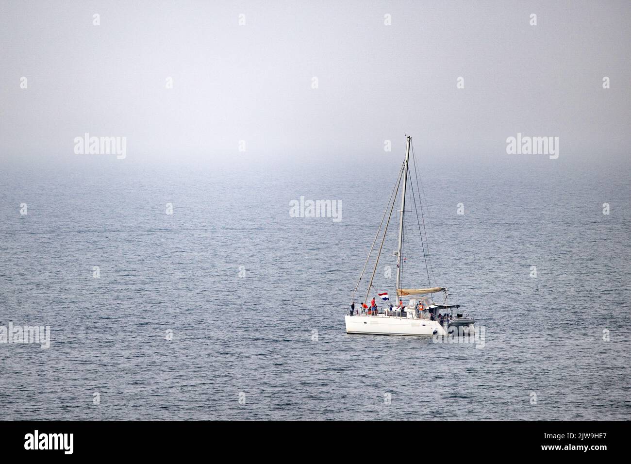 2022-09-04 13:45:40 ZANDVOORT - Rennfans vor der Küste von Zandvoort, wo der F1 Grand Prix der Niederlande stattfinden wird. ANP RAMON VAN FLYMEN niederlande Out - belgien Out Stockfoto