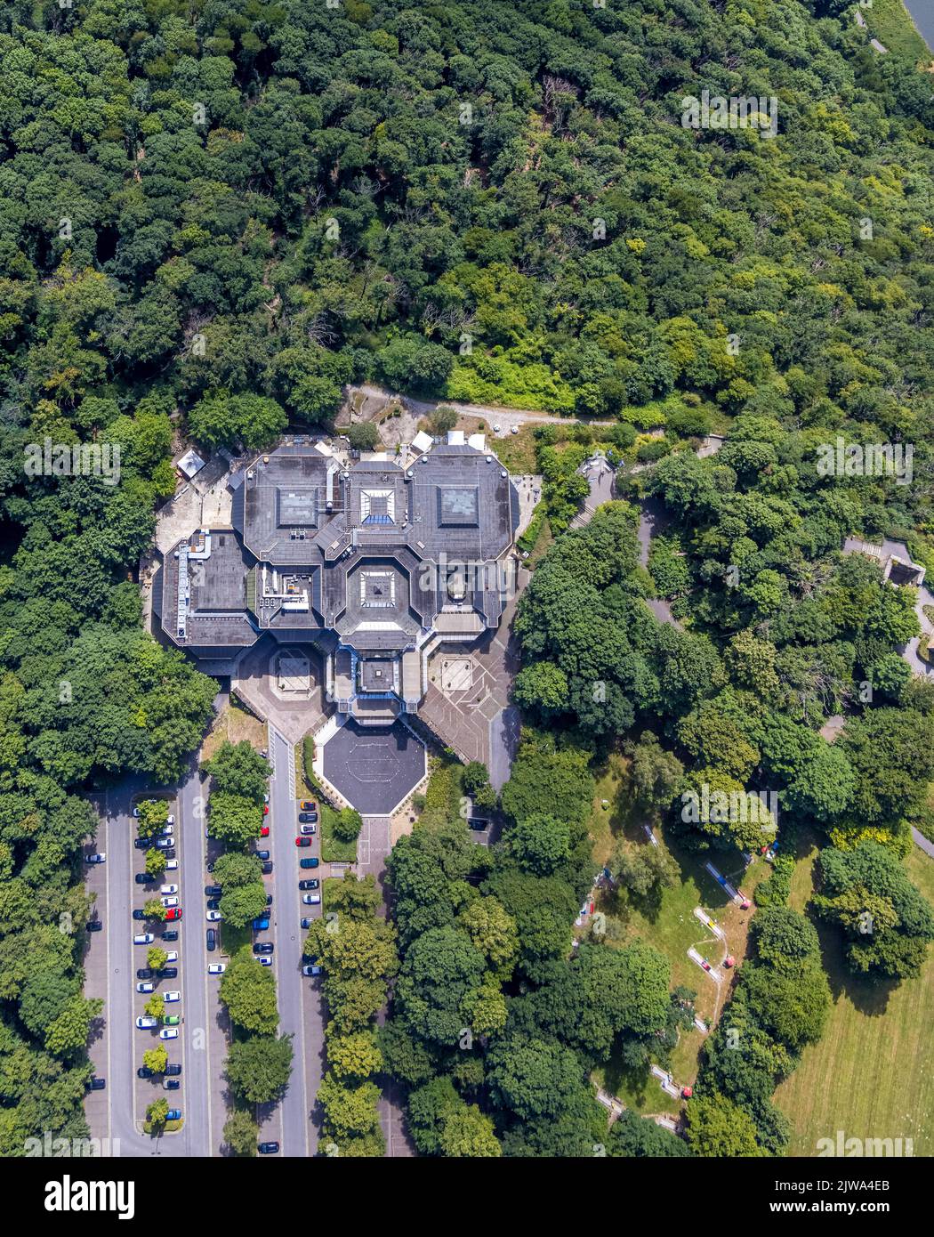 Luftaufnahme, Merkur Spielbank Hohensyburg, Syburg, Dortmund, Ruhrgebiet, Nordrhein-Westfalen, Deutschland, Casino, DE, Europa, Gauselmann Group, Luft Stockfoto Luftaufnahme, Merkur Spielbank Hohensyburg, Syburg, Dortmund, Ruhrgebiet, Nordrhein-Westfalen, Deutschland, Casino, DE, Europa, Gauselmann Group, Luft Stockfoto