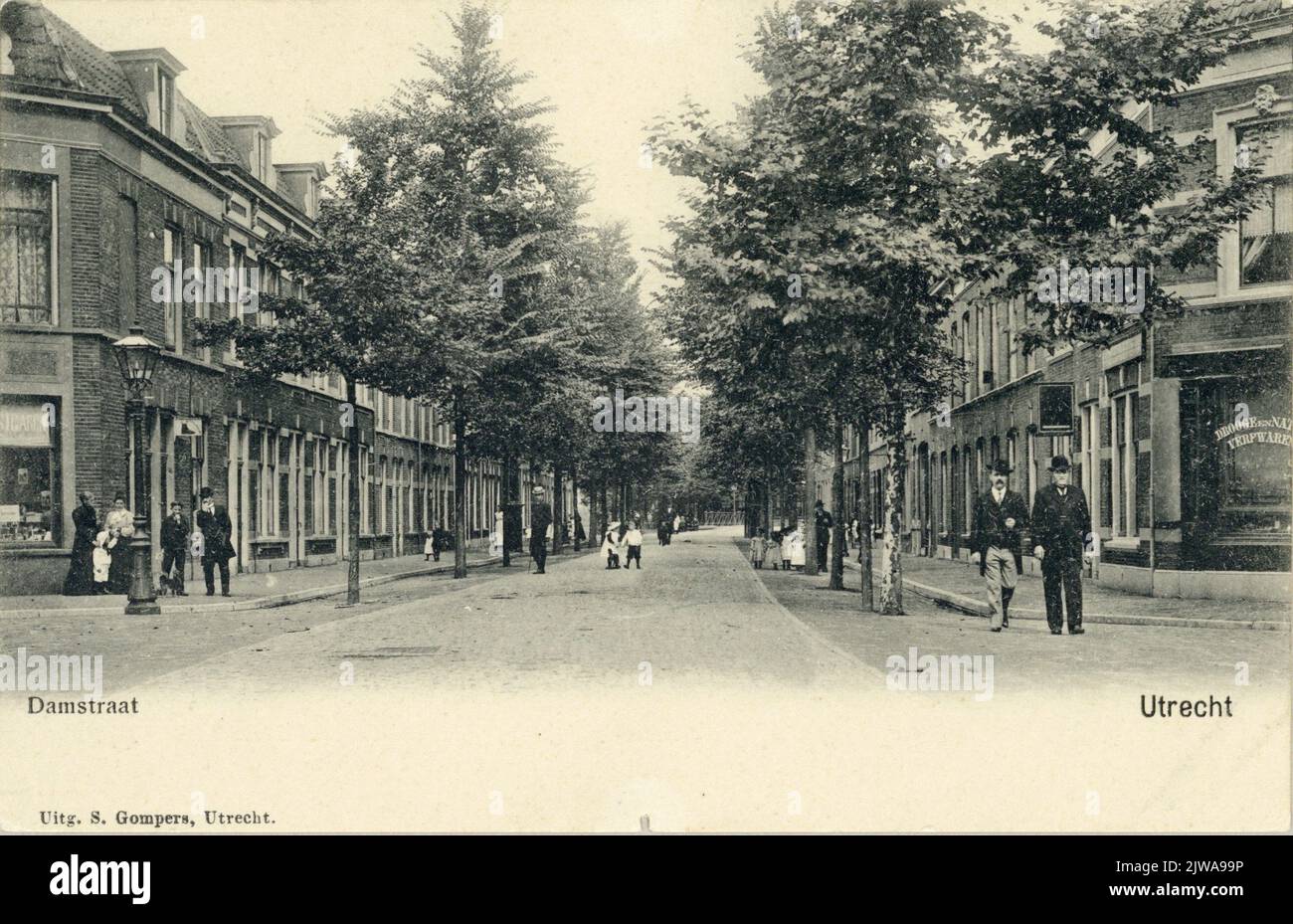 Das ist auf Dander Sijde von Herman Saftleven / Zwartewaterpoortie signiert. 1672. Stockfoto