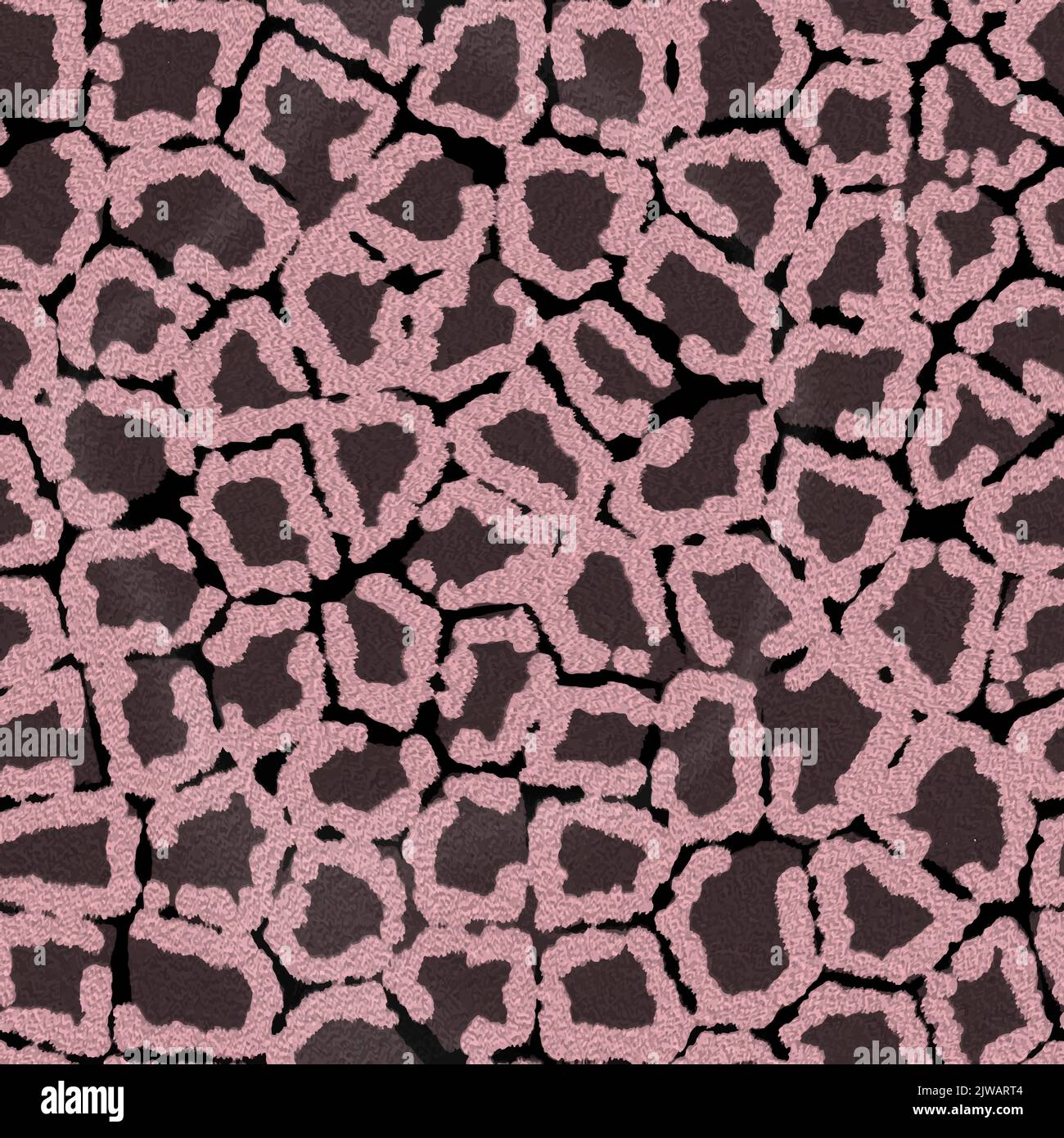 MUSTER TEXTUR MUSTER LEOPARDENMANTEL JAGUAR FARBE ROSA Stock Vektor