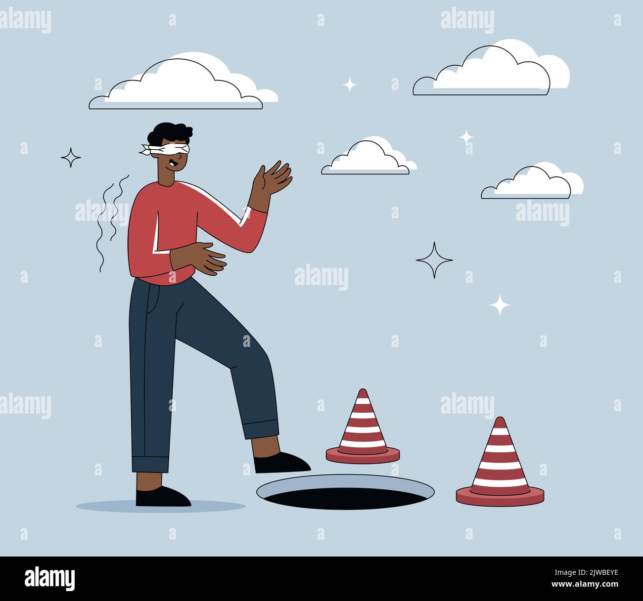 Business Trap-Konzept Stock Vektor