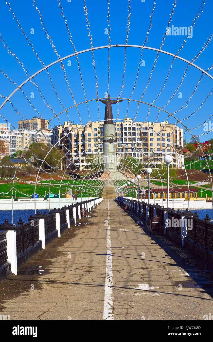 Tscheboksary, Russland, 13.05.2022. Die Hauptstadt der Republik