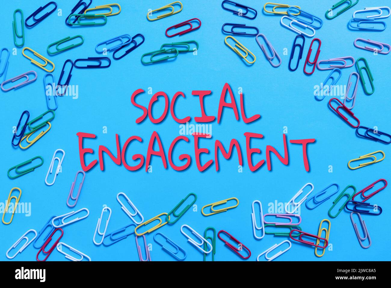 Inspiration zeigt Zeichen Social EngagementVervollständigen des