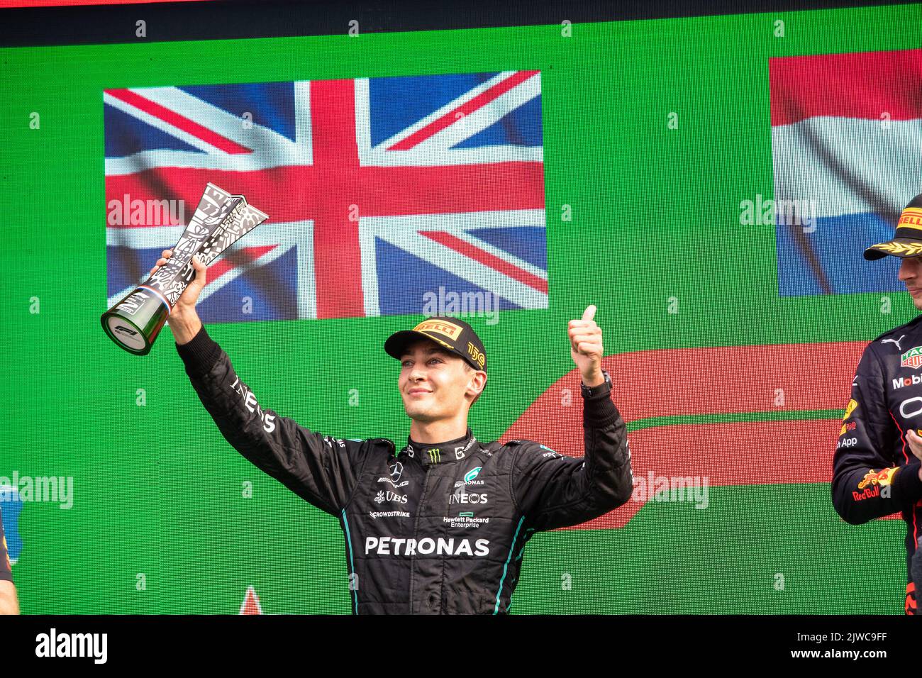 Zandvoort, Niederlande. 04. September 2022. ZANDVOORT, Niederlande., . in Zandvoort, Rennen, Vizemeister #63, George RUSSEL, GBR, Mercedes AMG F1 Team, - photo Copyright: Leo VOGELZANG/ATP images Credit: SPP Sport Press Photo. /Alamy Live News Stockfoto