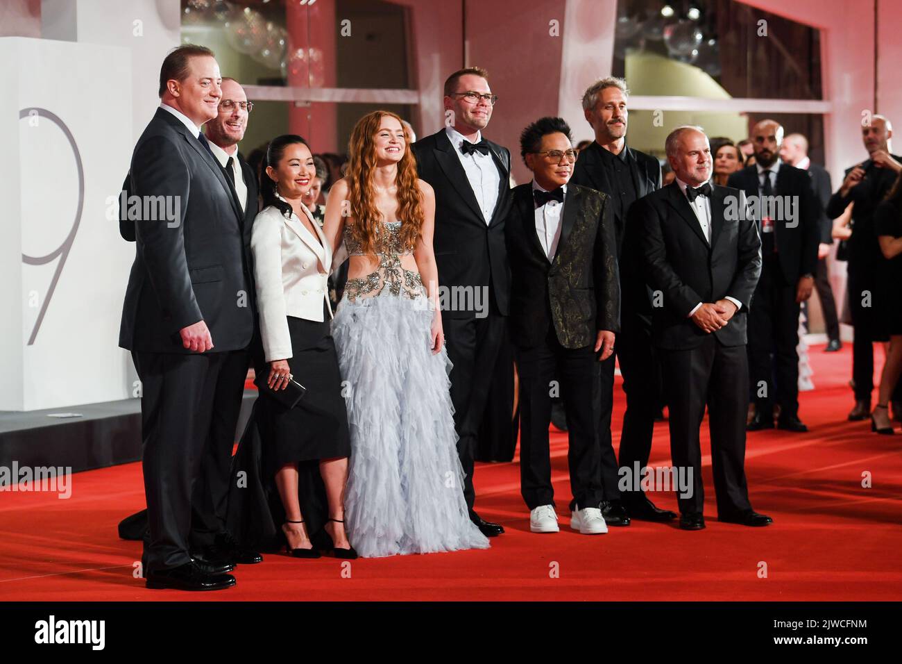 Brendan Fraser Darren Aronofsky Hong Chau Sadie Sink Ty Brendan Fraser Darren Aronofsky Hong Chau Sadie Sink Ty