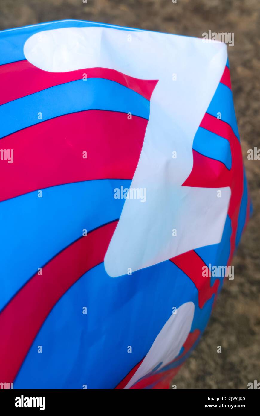 Initialen Buchstaben Z. Stockfoto