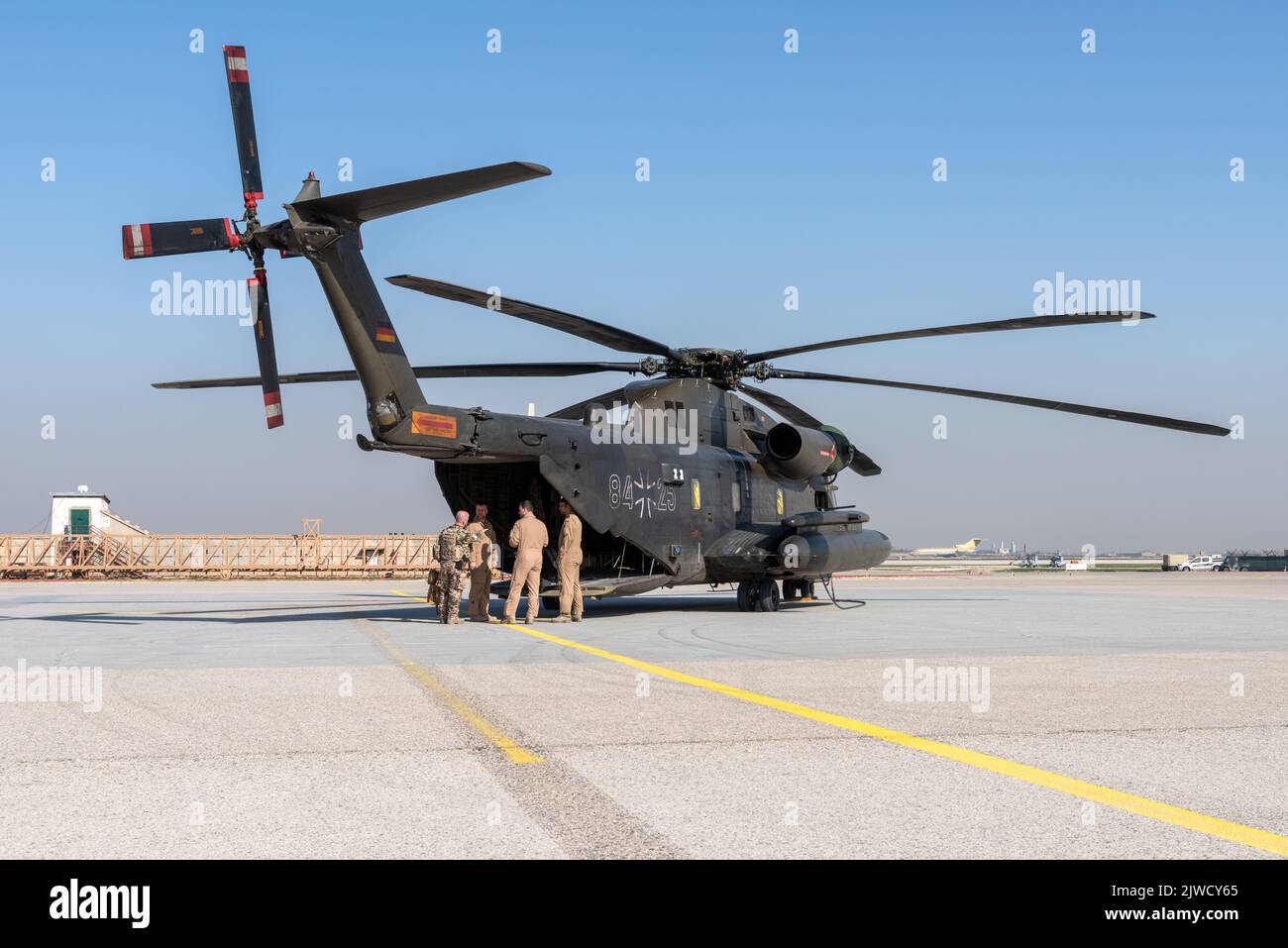 Bundeswehr in Afghanistan Stockfoto