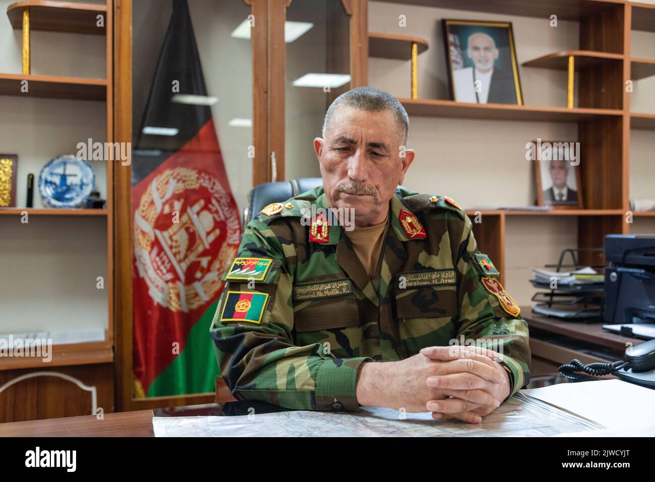 Bundeswehr in Afghanistan Stockfoto