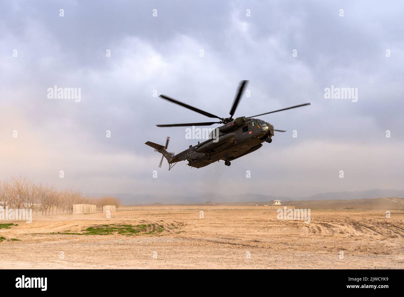Bundeswehr in Afghanistan Stockfoto
