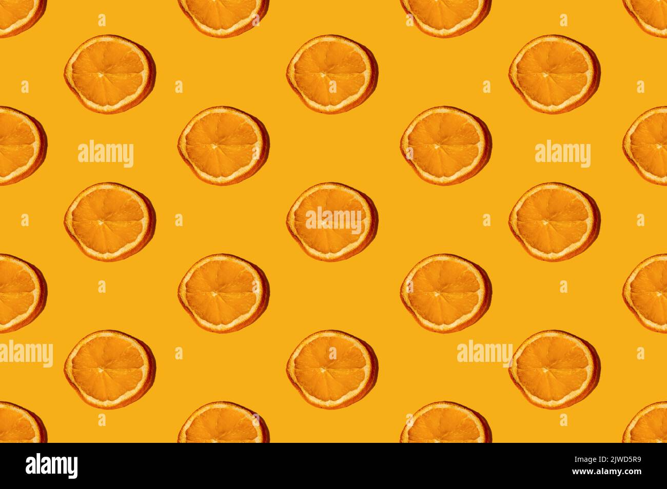Orange nahtlose Muster gelb abstrakter Hintergrund Stockfoto