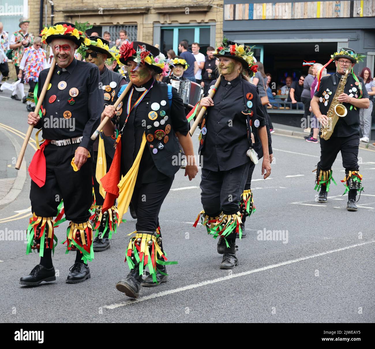 Rushbearing Stockfoto