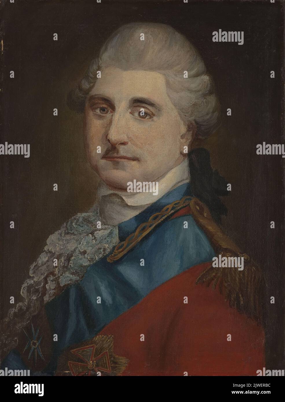 Stanislaw august poniatowski krol polski 1732 1798 ikono Fotos und