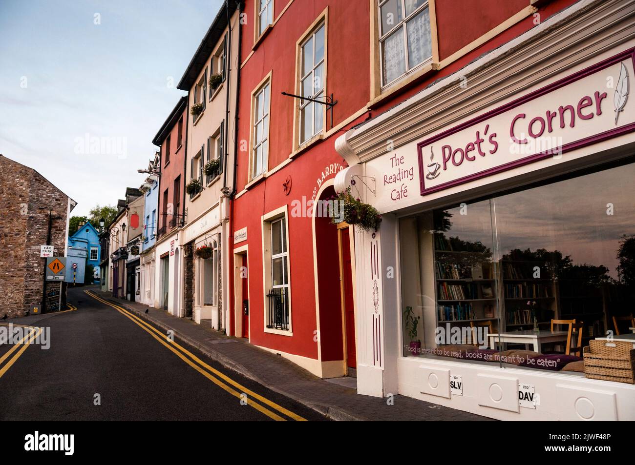 Hafenstadt Kinsale, Irland. Stockfoto