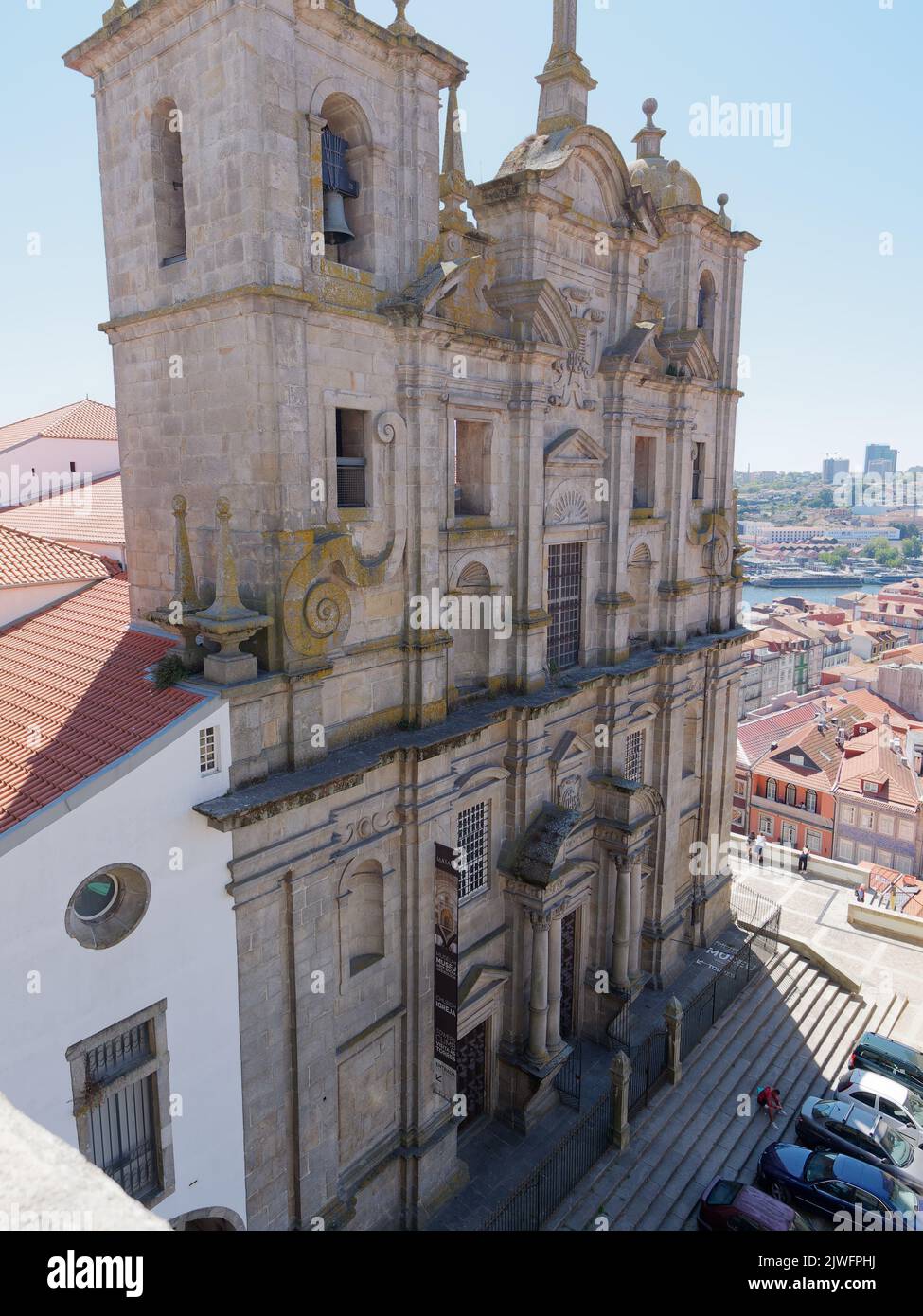 St.-Lorenz-Kirche (Igreja de São Lourenco) Porto, Portugal Stockfoto