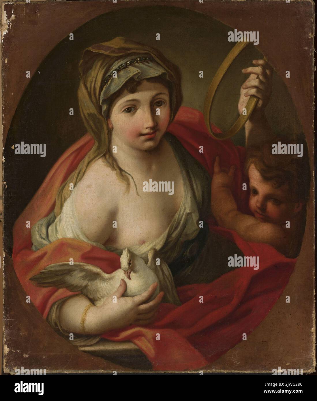 Allegorie des Friedens. Conca, Sebastiano (1680-1764), Maler Stockfoto