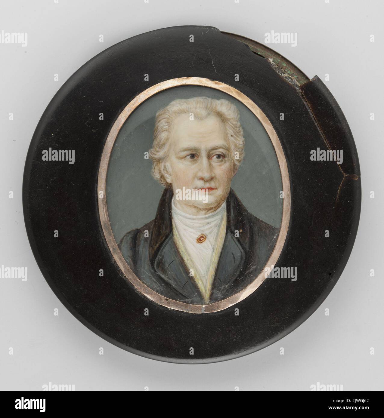 Johann Wolfgang Goethe. Stieler, Joseph Karl (1781-1858), Maler, unbekannt, Maler Stockfoto