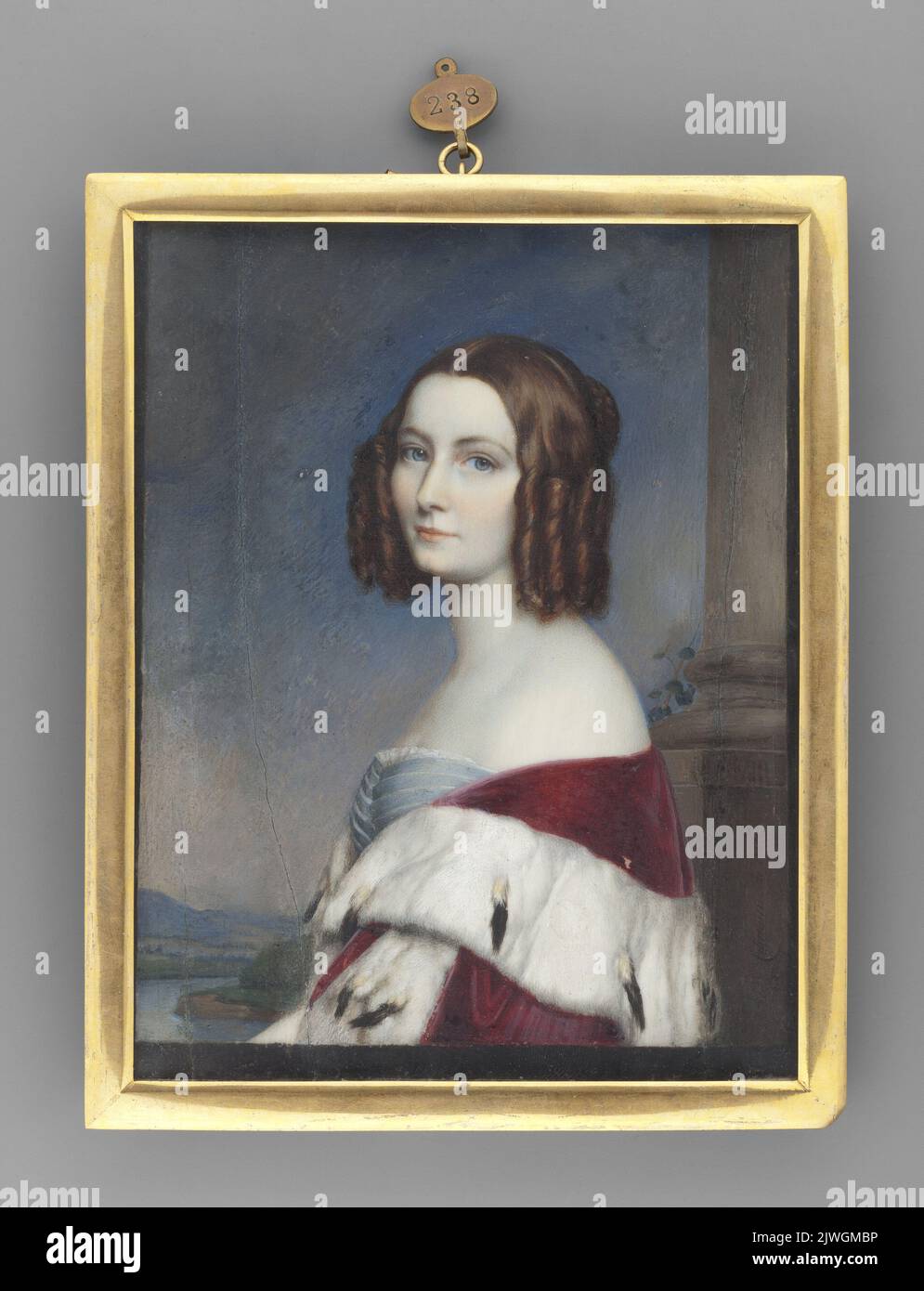 Marie Amalie Elisabeth Karoline von Baden (1817-1888), księżna Hamilton, nazywana Maria Amalia. Stieler, Joseph Karl (1781-1858), Maler, Cittadini, Alessandro (1820-1877), Maler, Peter, Emanuel (1799-1873), Maler Stockfoto
