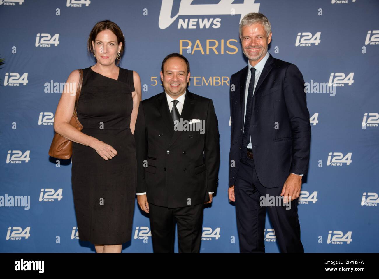 Le Grand Gala d'i24news a eu lieu lundi soir à Paris Frankreich, 05/09/2022. Stockfoto