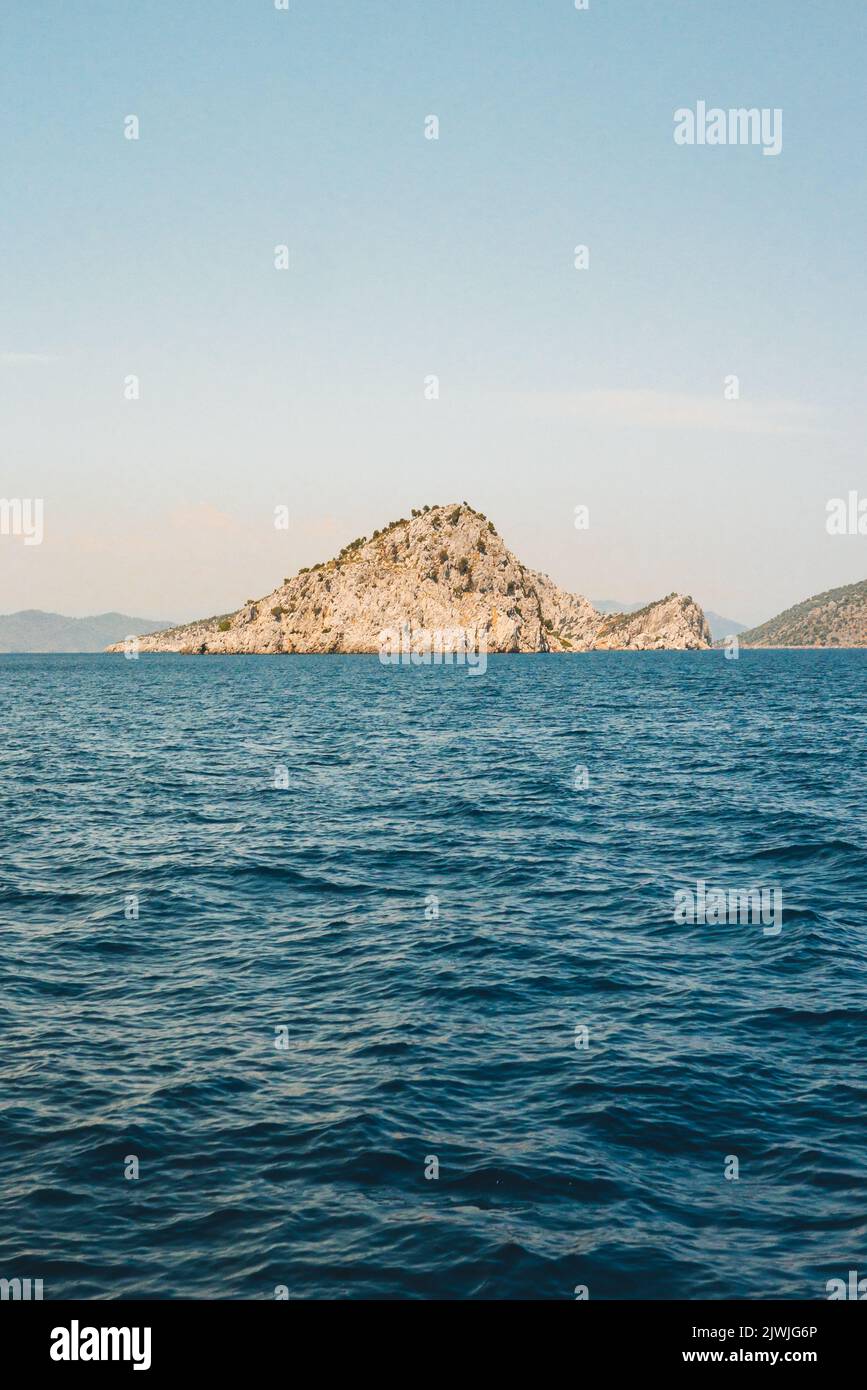 Inseln in der Ägäis Meereslandschaft Natur Reiseziele schöne Reise szenische Aussicht Sommersaison Stockfoto