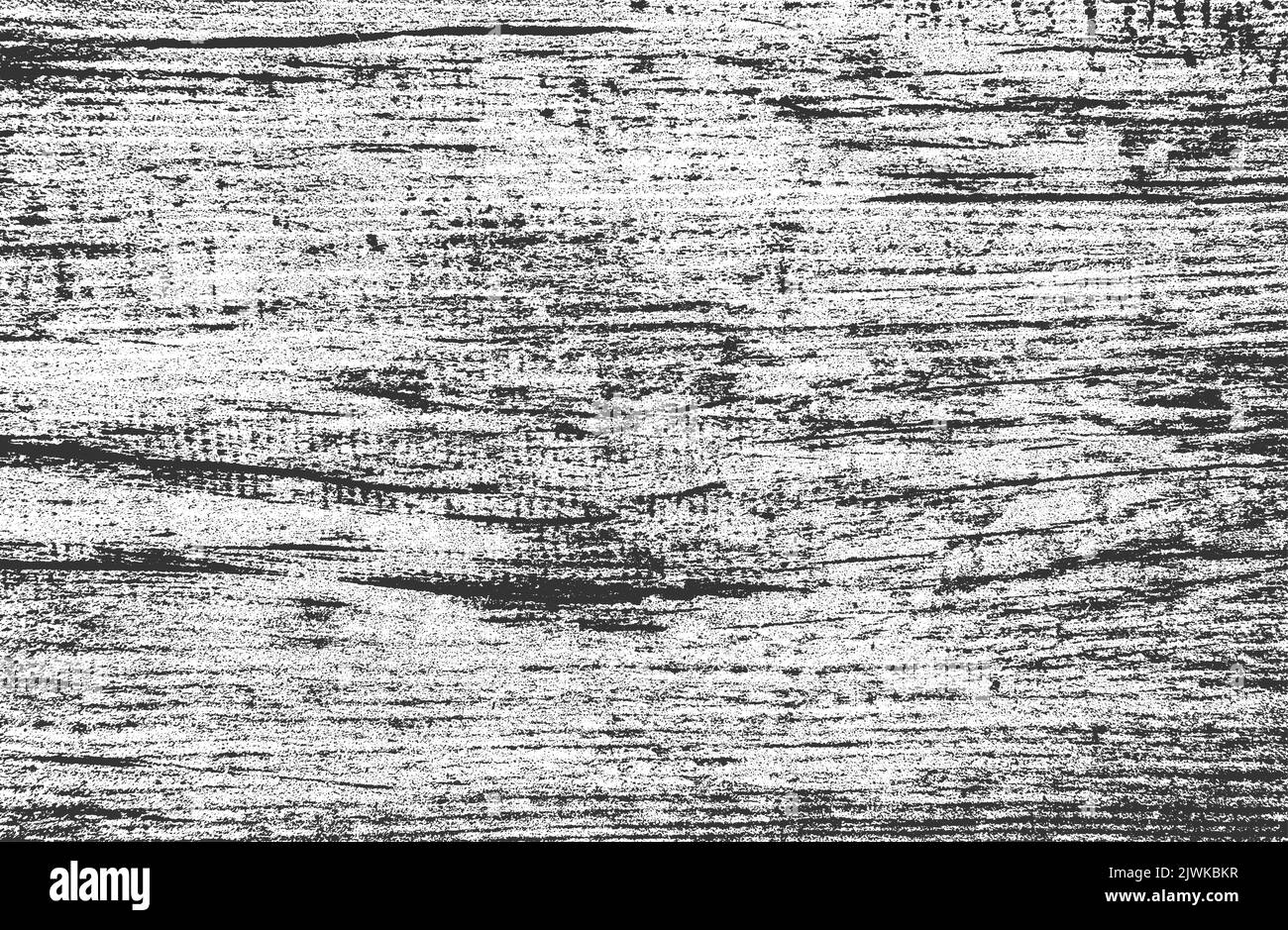 Verzweifelte Overlay-Textur von rissigen Beton, Stein oder Asphalt. Grunge Hintergrund. Abstrakte Halbton-Vektor-Illustration Stock Vektor