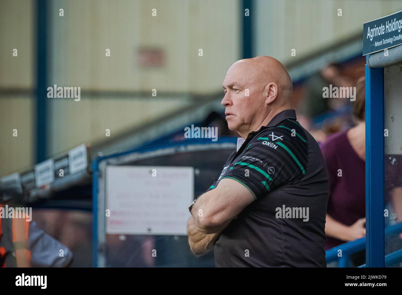 DCBL Stadium, Widnes, England. 5.. September 2022. Betfred Championship, Widnes Vikings gegen Halifax Panthers Stockfoto